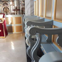 Restauracija crkve Svete Bogorodice u Sremskoj kamenici Enterijer za sakramentne objekte - portfolio - Enterijer Sremska Kamenica